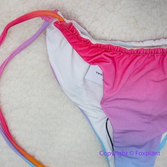NEW Monica Hansen Beachwear MHB miami vice string bikini bottom, size s - Picture 6 of 13
